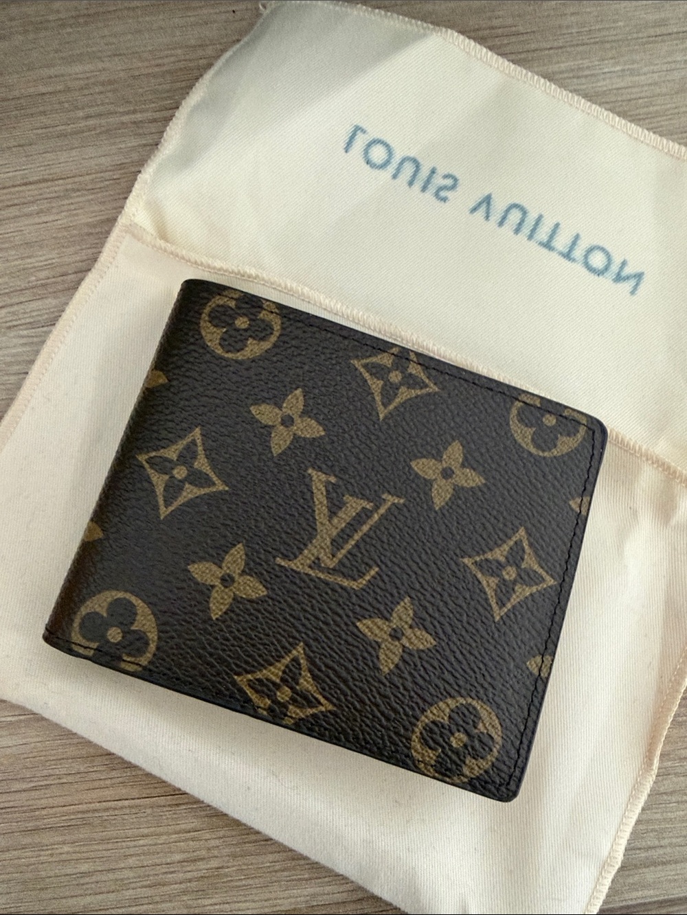 Louis Vuitton Monogram Canvas Wallet - Brown & Gold Monogram